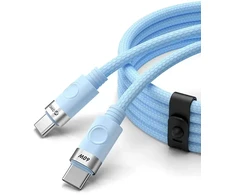 Orico CDX duomenų perdavimo ir įkrovimo kabelis | USB-C į USB-C | 60W | 1m | mėlynas