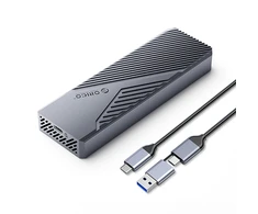 Orico CNM2-G20 M.2 NVME USB-C 3.2 20Gb/s Disk Drive – pilkos spalvos