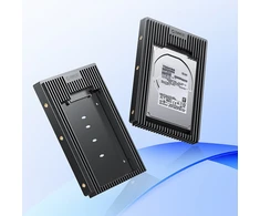Orico D2SS-6G Drive Adapteris 2.5" to 3.5" Converter – juodos spalvos