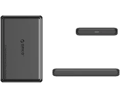 Orico DDL25-C3 2.5" HDD SSD USB-C 5Gb/s disko įrenginys – juodas