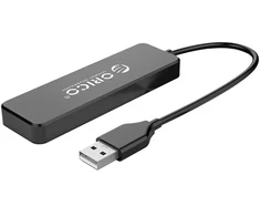 Orico FL01 USB-A Hub Docking Station 4x USB-A 2.0 – juodos spalvos