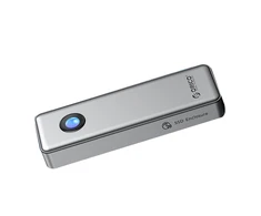 Orico OUM2-G20 M.2 NVME USB-C 3.2 20Gb/s Disk Drive – sidabro spalvos