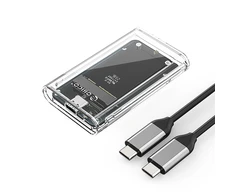 Orico TC10-MS MSATA USB-C 3.2 5Gb/s Disk Cartridge – Transparent