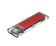 Orico TCM2-C3 M.2 NVME to USB-C 10Gb/s Disk Drive – raudonos spalvos