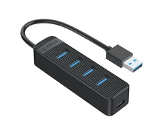 Orico Hub USB-A iki 4xUSB-A 3.0 – juoda