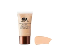 „Origins Pretty In Bloom“ ilgai išliekantis makiažo pagrindas „Kreminis“ 540 Medium Deep Golden Warm SPF 20, 30 ml