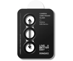 Telefono kameros apsauga Ringke Camera Frame Protector 2 vnt. Samsung Galaxy S26 / S26+ Plus juodos spalvos