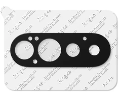 Ringke Tempered Glass Camera Full Cover 2 vnt. for Google Pixel 11 Pro - Juodas