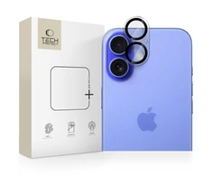 „Tech-Protect Cam Fit+“ kameros dėklas, skirtas „iPhone 16 / 16 Plus“ – skaidrus