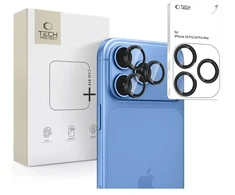 Tech-Protect Camring Fit+ fotoaparato gaubtelis, skirtas iPhone 18 Pro / 18 Pro Max – juodas