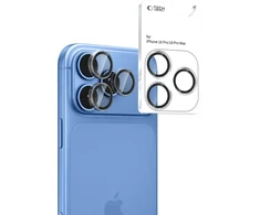 Tech-Protect Camring Fit+ fotoaparato dangtelis, skirtas iPhone 18 Pro / 18 Pro Max