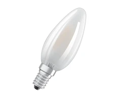 LED lempa Osram, B35, 4W, E14, 2700K, 470lm, matinė