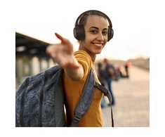 Over-ear Bluetooth ausinės Motorola XT800 ANC juodos spalvos