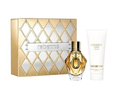 Dovanų rinkinys moterims Rabanne Million Gold For Her, EDP 50 ml + kūno losjonas 100 ml