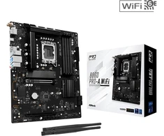 Pagrindinė plokštė ASRock B860 PRO-A WIFI | Procesorių šeima Intel | Procesoriaus lizdas LGA1851 | DDR5 | Palaikomos kietojo disko sąsajos SATA, M.2 | SATA jungčių skaičius 4