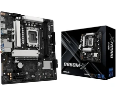 Asrock B860M-X Intel B860 LGA 1851 (Socket V1) micro ATX pagrindinė plokštė