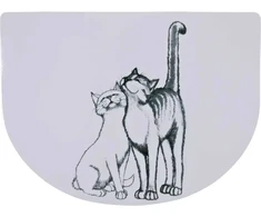 Paliktnis zem bļodām : Trixie Place Mat 40*30cm, Pussy Cats