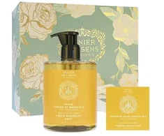 Panier Des Sens Regenerating Honey gift set liquid soap 500 ml + solid Šampūnas for dry hair 75 g