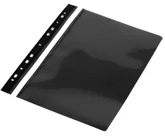 Panta Plast Mape ātršuvējs iesienamais A4 formāts, melna krāsa, 10 gab./iepak.