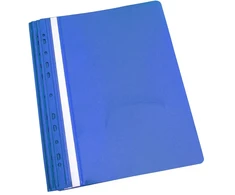 Panta Plast Mape ātršuvējs iesienamais A4 formāts, zila, 10 gab./iepak.