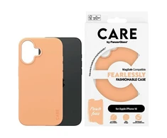 Panzer Glass CARE by PanzerGlass Fashion Case Apple iPhone 16 6.1" persikų / persikų MagSafe 1389