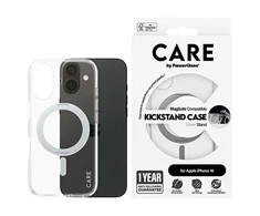 Panzer Glass CARE by PanzerGlass Feature Kickstand Apple iPhone 16 6.1" sidabrinis/sidabrinis MagSafe 1325
