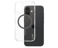 Panzer Glass CARE by PanzerGlass Flagship Case Apple iPhone 16 6.1" dėklas telefonui juodos spalvos/dėklas telefonui juodos spalvos MagSafe 1345