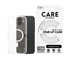 Panzer Glass CARE by PanzerGlass Flagship Star Lit Apple iPhone 16 Plus 6.7" dėklas telefonui baltos spalvos MagSafe 1343