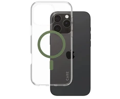 Panzer Glass Care by PanzerGlass Flagship Apple iPhone 16 Pro Max 6.9" dėklas telefonui žalios spalvos MagSafe 1372