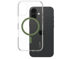 Panzer Glass CARE by PanzerGlass Flagship Apple iPhone 16 6.1" dėklas telefonui žalios spalvos/dėklas telefonui žalios spalvos MagSafe 1369