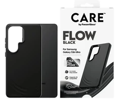 Panzer Glass „CARE by PanzerGlass Flow Juodas Qi“ dėklas, skirtas „Samsung Galaxy S26 Ultra“ – juodas