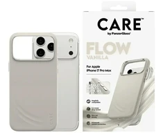 „Panzer Glass CARE by PanzerGlass FLOW MagSafe“ dėklas, skirtas „iPhone 17 Pro Max“ – rusvai geltonas