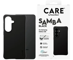 Dėklas Panzer Glass CARE by PanzerGlass Samba Juodas Qi Case for Samsung Galaxy S26 - Juodas
