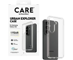 Panzer Glass Dėklas CARE by PanzerGlass Urban Explorer Transparent do Samsung Galaxy S26 permatomas