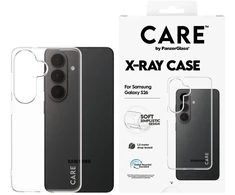 „Panzer Glass CARE by PanzerGlass“ rentgeno dėklas, skirtas „Samsung Galaxy S26“ – skaidrus