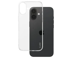 Panzer Glass CARE Fashion dėklas X-Ray Soft Basic iPhone 16 Plus, skaidrus