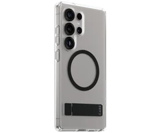 Dėklas Panzer Glass CARE by PanzerGlass Feature Juodas Kickstand &amp; QI Samsung Galaxy S25 Ultra skaidrus