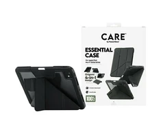 „Panzer Glass Care by PanzerGlass“ Y formos sulankstomas dėklas, skirtas „iPad Pro 11“ (2025 / 2024) - juodas