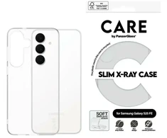 Panzer Glass Dėklas CARE by PanzerGlass Fashion X-Ray do Samsung Galaxy S25 FE permatomas