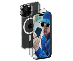 Panzer Glass PanzerGlass Bundle 3in1 Apple iPhone 16 Pro 6.3" D3O kietas dėklas + ekrano apsauga UWF+ objektyvas B1292+2862+1284