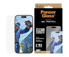 Panzer Glass Grūdintas stiklas PanzerGlass Classic Fit EasyAligner do iPhone 17 / 16 Pro