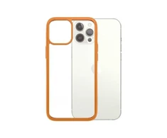 Panzer Glass PANZERGLASS CLEAR CASE IPHONE 12 PRO MAX ANTIBACTERIAL Oranžinis