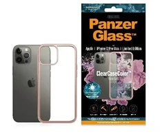 Panzer Glass PanzerGlass Clear Apple iPhone 12 Pro Max - dėklas telefonui skaidrus ir rožinės spalvos
