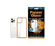 Panzer Glass PANZERGLASS CLEAR CASE IPHONE 12 PRO MAX ANTIBACTERIAL Oranžinis