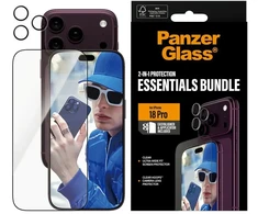 Panzer Glass PanzerGlass Essentials 2-in-1 ekrano ir objektyvo apsaugos rinkinys iPhone 18 Pro