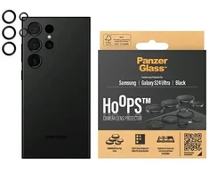 Panzer Glass PanzerGlass Hoops Camera Sam S24 Ultra juoda juodas 1209 camera lens protector hoop optic rings
