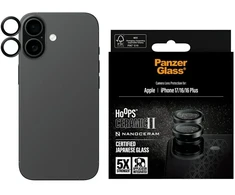 Panzer Glass PanzerGlass Hoops Ceramic II lens glass for iPhone 17 | 16 | 16 Plus