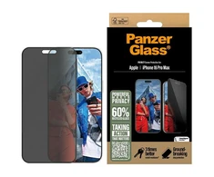 Panzer Glass PanzerGlass Ekrano apsauga | Apple | iPhone 16 Pro Max | Stiklas | Juodas | Itin platus pritaikymas
