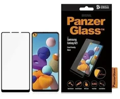 Panzer Glass PanzerGlass Samsung, Galaxy A21, Glass, Juodas, Case Friendly