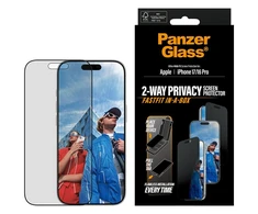 Panzer Glass Szkło prywatyzujące PanzerGlass Ultra-Wide Fit Fastfit do iPhone 17 / 16 Pro